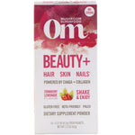 Organic Mushroom Nutrition, Beauty+, Powered by Chaga + Collagen, Strawberry Lemonade, 10 Packets, 0.22 oz (6.2 g) Each - The Supplement Shop