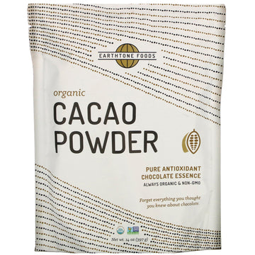 Earthtone Foods, Organic Cacao Powder, 14 oz (397 g)