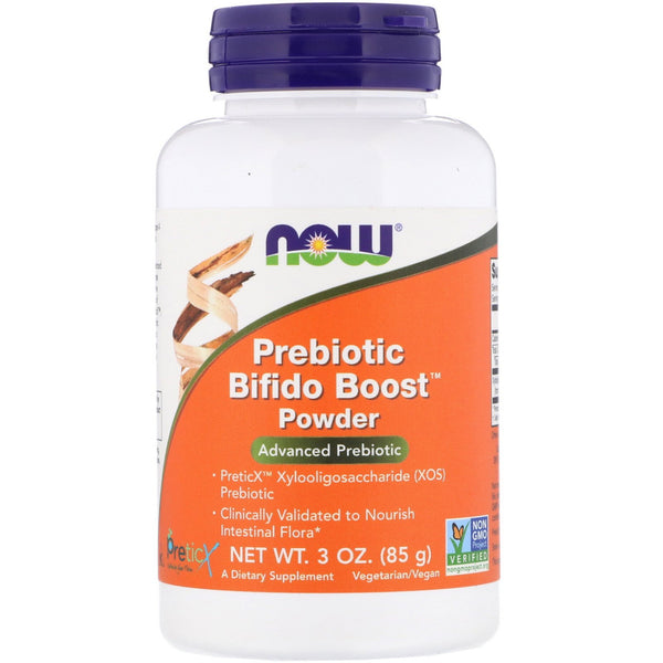 Now Foods, Prebiotic Bifido Boost Powder, 3 oz (85 g) - The Supplement Shop