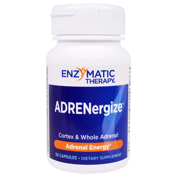 Enzymatic Therapy, ADRENergize, Adrenal Energy, 50 Capsules