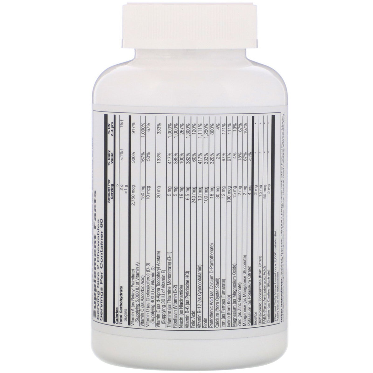 Solaray, Children's Chewable Vitamin and Minerals, Natural Black Cherr