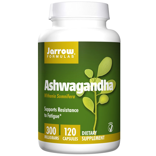 Jarrow Formulas, Ashwagandha, 300 mg, 120 Capsules - The Supplement Shop