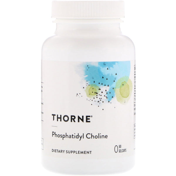Thorne Research, Phosphatidyl Choline, 60 Gelcaps - The Supplement Shop
