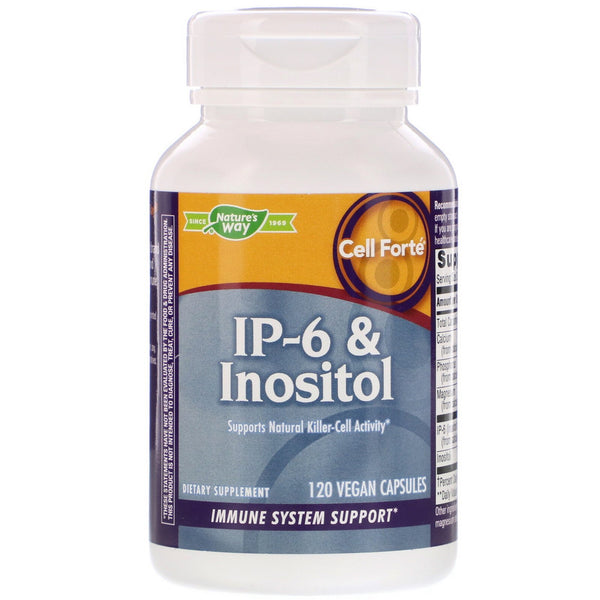 Nature's Way, Cell Forté, IP-6 & Inositol, 120 Vegan Capsules - The Supplement Shop