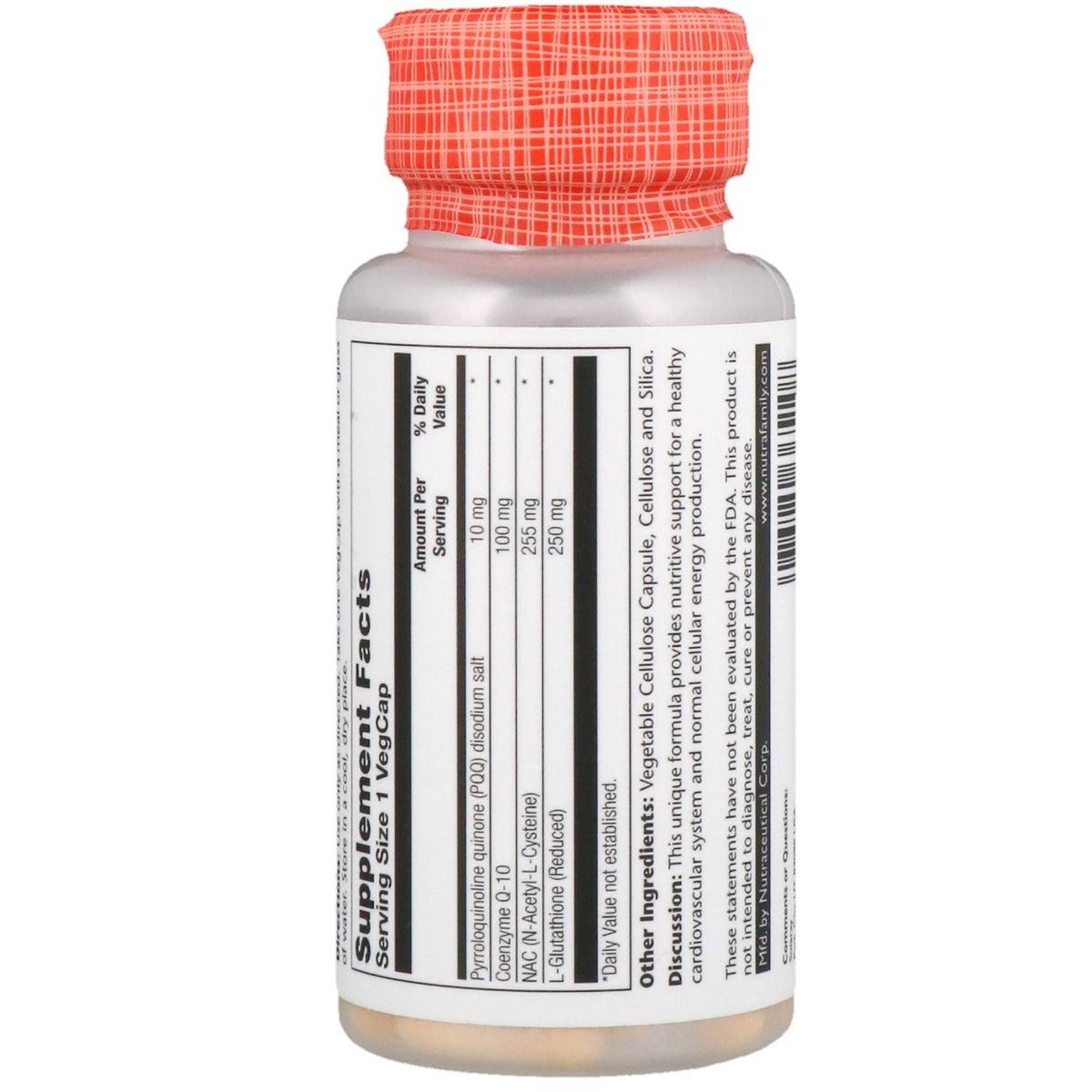 Solaray, PQQ CoQ-10 with NAC & Glutathione, 30 VegCaps | The Supplement Shop Solaray, PQQ CoQ-10 with NAC & Glutathione, 30 VegCaps | The Supplement Shop