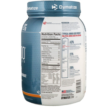 Dymatize Nutrition, ISO100 Hydrolyzed, 100% Whey Protein Isolate, Cinnamon Bun, 1.6 lbs (725 g)