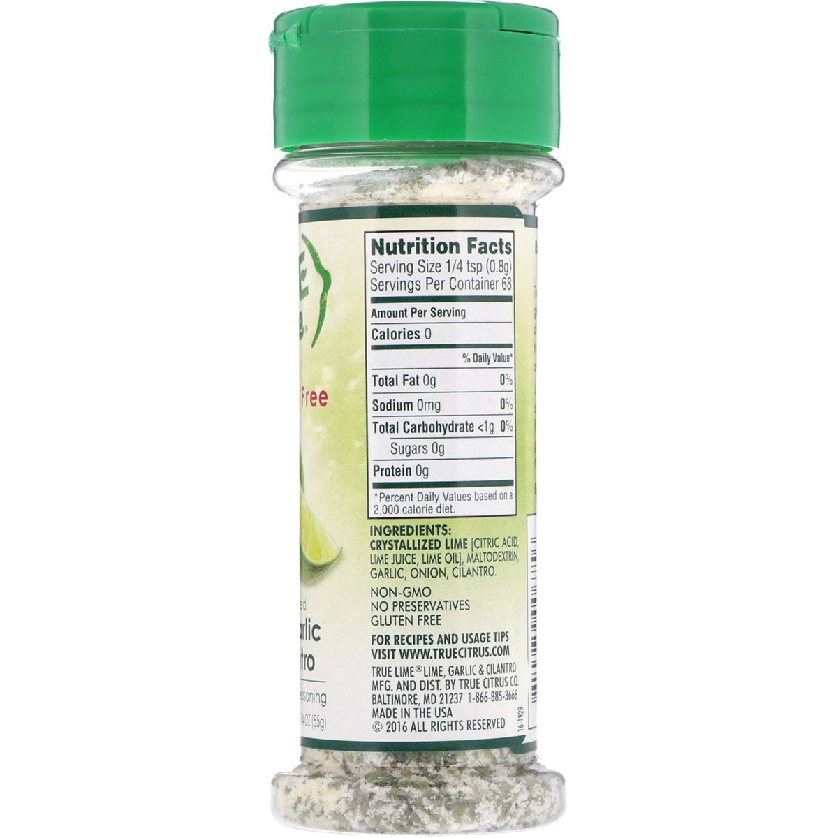 Simply Organic Salt-Free Citrus Seasoning Blend 2.20 oz.