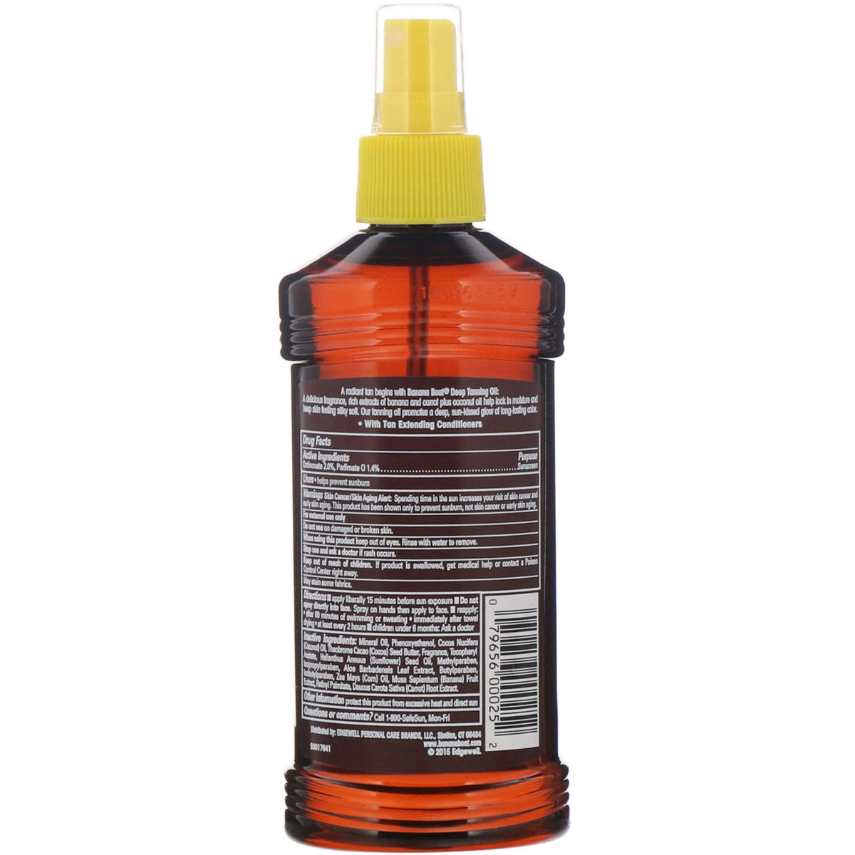 Banana Boat, Deep Tanning Oil, Spray Sunscreen, SPF 4, 8 fl oz (236 ml The Supplement Shop