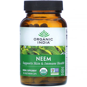 Organic India, Neem, 90 Vegetarian Caps