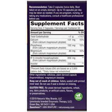 Nature's Way, Cell Forté, IP-6 & Inositol, 120 Vegan Capsules