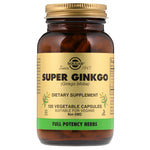 Solgar, Super Ginkgo, 120 Vegetable Capsules - The Supplement Shop