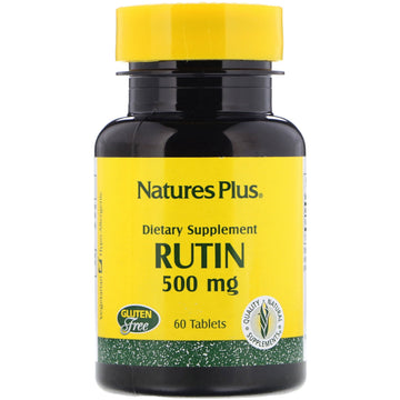 Nature's Plus, Rutin, 500 mg, 60 Tablets