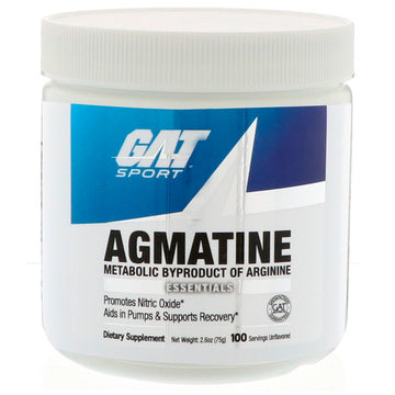 GAT, Essentials, Agmatine, Unflavored Powder, 2.6 oz (75 g)