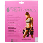 Sports Research, Sweet Sweat Thigh Trimmers, Pink, 1 Pair - The Supplement Shop
