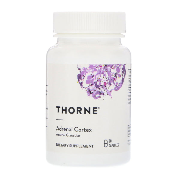 Thorne Research, Adrenal Cortex, 60 Capsules - The Supplement Shop