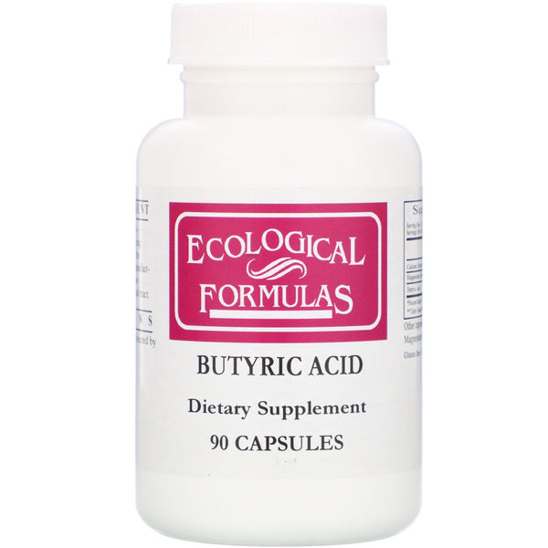 Cardiovascular Research, Butyric Acid, 90 Capsules - The Supplement Shop