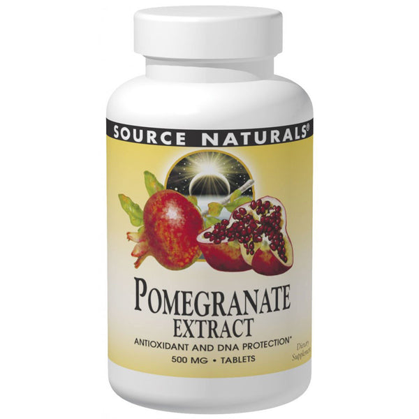 Source Naturals, Pomegranate Extract, 500 mg, 240 Tablets - The Supplement Shop