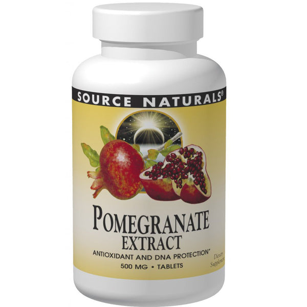 Source Naturals, Pomegranate Extract, 500 mg, 60 Tablets - The Supplement Shop