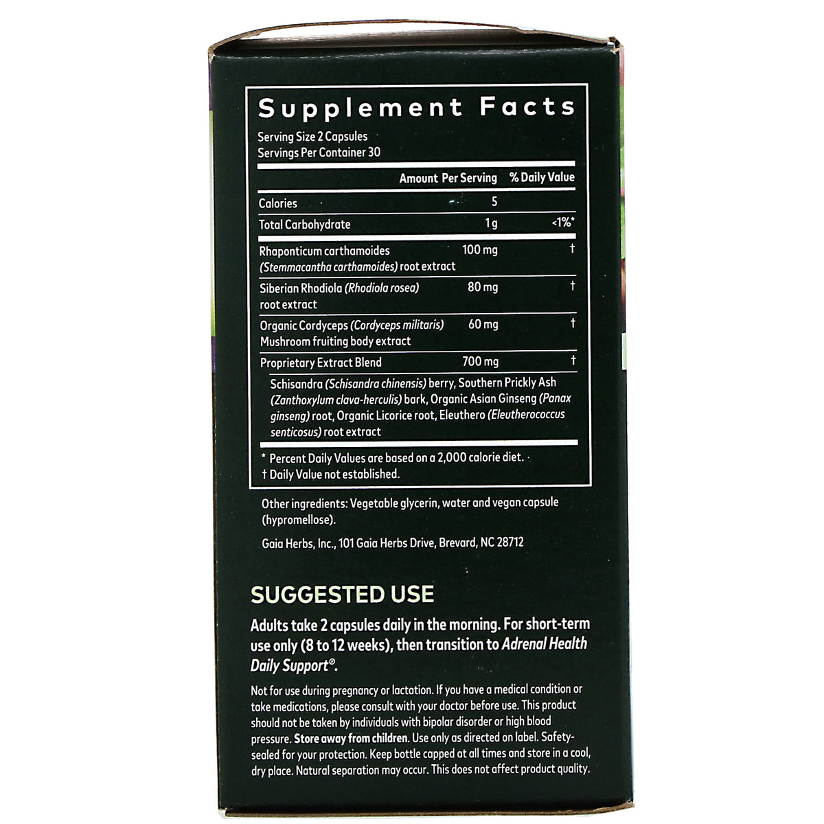 Gaia Herbs, Adrenal Health, Jump Start, 60 Vegan Liquid PhytoCaps