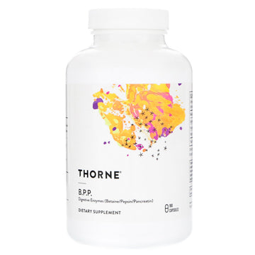 Thorne Research, B.P.P., (Betaine / Pepsin / Pancreatin), Digestive Enzymes, 180 Capsules