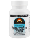 Source Naturals, Phosphatidyl Serine Complex, 500 mg, 60 Softgels - The Supplement Shop
