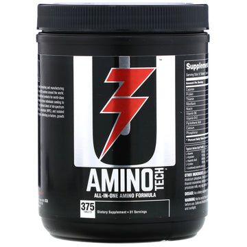 Universal Nutrition, Amino Tech, All-In-One Amino Formula, 375 Tablets