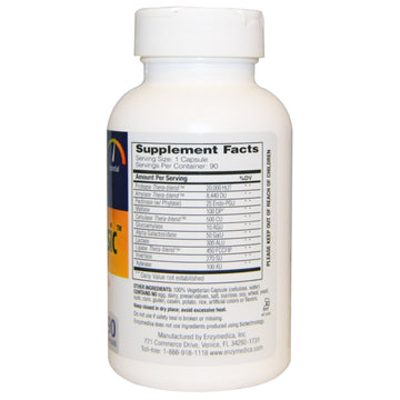Enzymedica, Digest Basic, Essential Enzyme Formula, 90 Capsules