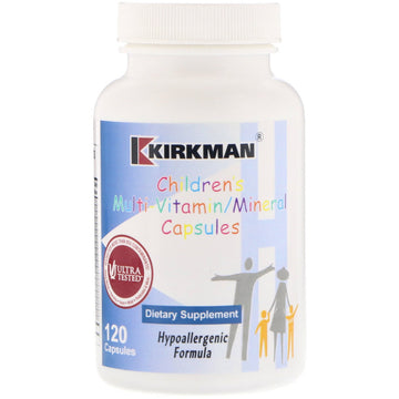 Kirkman Labs, Children's Multi-Vitamin/Mineral Capsules, 120 Capsules