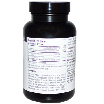 Source Naturals, DIM (Diindolylmethane), 100 mg, 120 Tablets