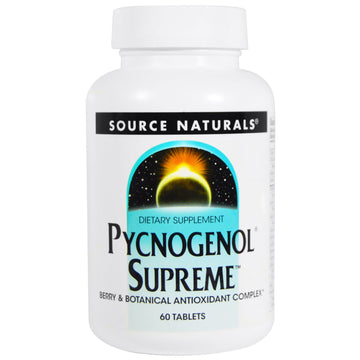 Source Naturals, Pycnogenol Supreme, 60 Tablets