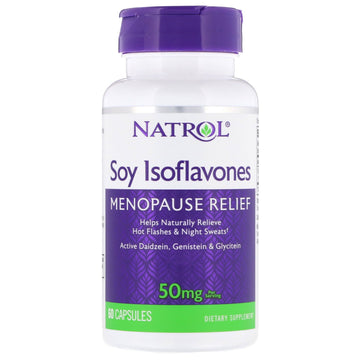 Natrol, Soy Isoflavones, 50 mg , 60 Capsules