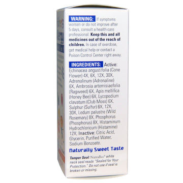 NatraBio, Children's Allergy Relief, Non-Alcohol Formula, Liquid, 1 fl oz (30 ml)