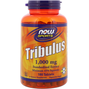 Now Foods, Sports, Tribulus, 1,000 mg, 180 Tablets