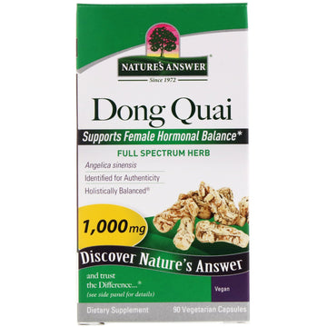 Nature's Answer, Dong Quai, 1,000 mg, 90 Vegetarian Capsules