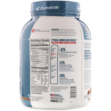 Dymatize Nutrition, ISO 100 Hydrolyzed, 100% Whey Protein Isolate, Chocolate Peanut Butter, 3 lb (1.4 kg)