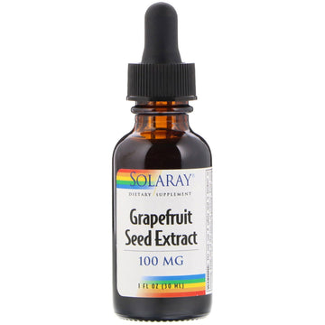 Solaray, Grapefruit Seed Extract, 100 mg, 1 fl oz (30 ml)