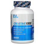 EVLution Nutrition, Creatine1000, 1,000 mg, 120 Veggie Capsules - The Supplement Shop