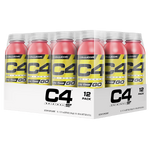 Cellucor C4 Energy Non-Carbonated Zero Sugar Energy Drink, Pre Workout Drink + Beta Alanine RTD
