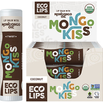 Eco Lips Lip Balm Mongo Kiss Coconut 15x7g