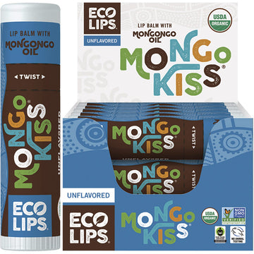 Eco Lips Lip Balm Mongo Kiss Unflavoured 15x7g