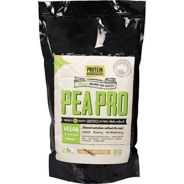 Protein Supplies Australia PeaPro Raw Pea Protein Vanilla Bean 3kg