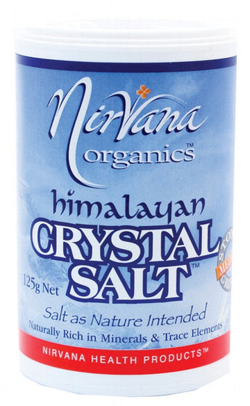 Nirvana Organics Himalayan Salt Fine Shaker 125g