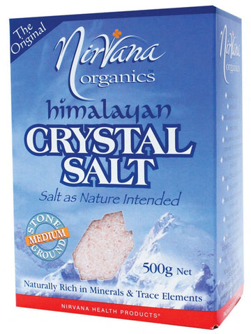 Nirvana Organics Himalayan Salt Medium 500g
