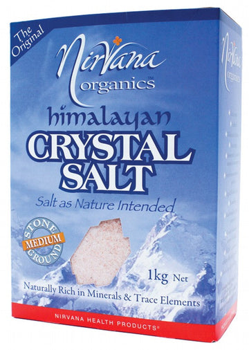 Nirvana Organics Himalayan Salt Medium 1kg