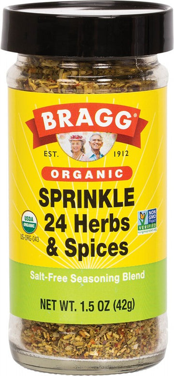 BRAGG Seasoning Organic Sprinkle  24 Herb & Spices (Salt-Free) 42g