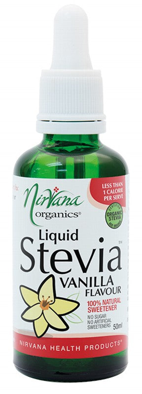 Nirvana Organics Liquid Stevia Vanilla 50ml
