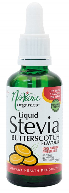 Nirvana Organics Liquid Stevia Butterscotch 50ml