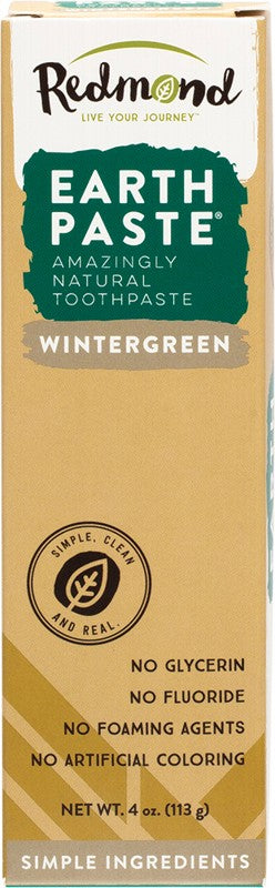 REDMOND Earthpaste - Toothpaste  Wintergreen 113g
