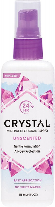 CRYSTAL Deodorant Spray  Unscented 118ml