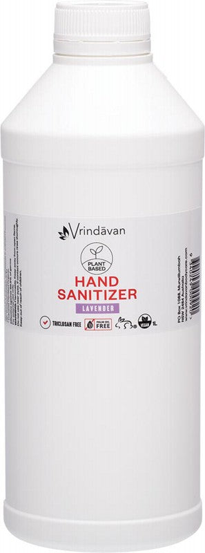Vrindavan Hand Sanitizer Refill Lavender 1L